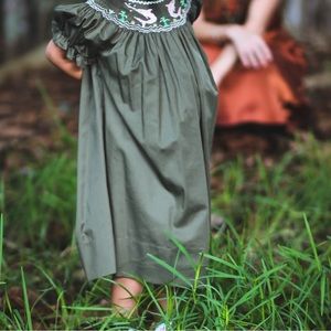 Sword fish green dress worn once